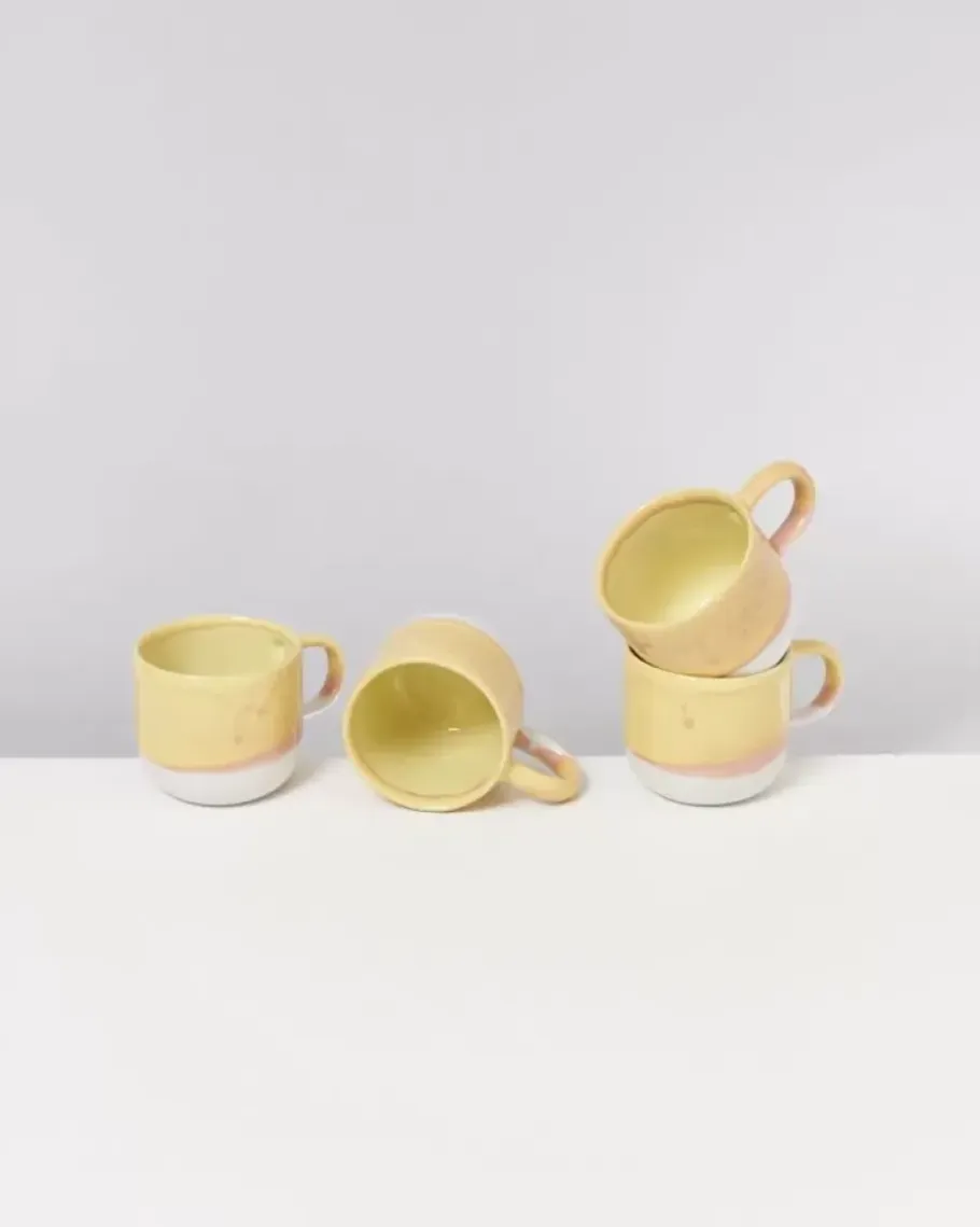 Motel a Miio Tassen & Becher Sets>Coimbra 4Er Set Tasse Gros Gelb