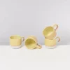 Motel a Miio Tassen & Becher>Coimbra 4Er Set Tasse Gros Gelb