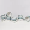 Motel a Miio Tassen & Becher>Coimbra 6Er Set Tasse Gros Graublau