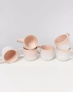 Motel a Miio Tassen & Becher>Coimbra 6Er Set Teetasse Apricot