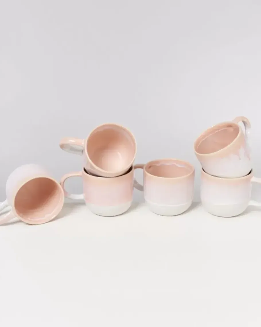 Motel a Miio Tassen & Becher>Coimbra 6Er Set Teetasse Apricot