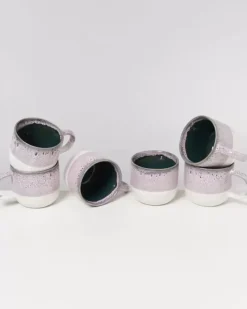 Motel a Miio 6 Teilige Sets>Coimbra 6Er Set Teetasse Rosa Grun