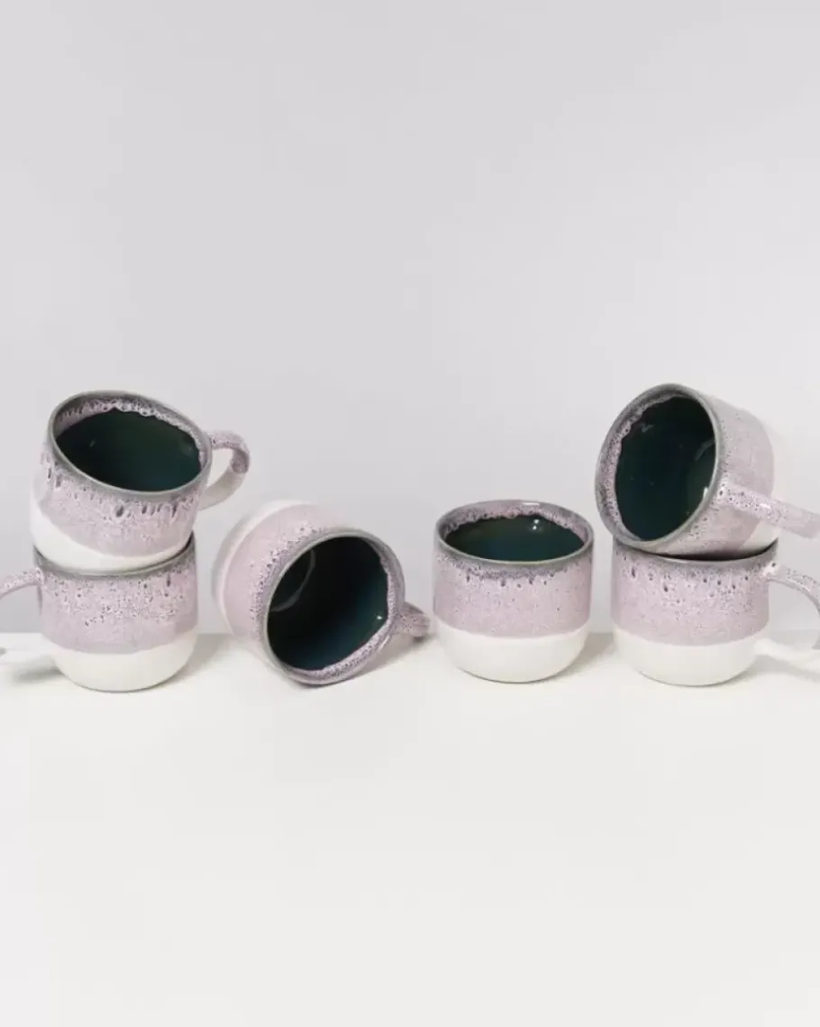 Motel a Miio Tassen & Becher>Coimbra 6Er Set Teetasse Rosa Grun