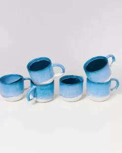 Motel a Miio Tassen & Becher>Coimbra 6Er Set Teetasse Turkis
