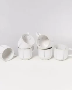 Motel a Miio Tassen & Becher Sets>Coimbra 6Er Set Teetasse Weis Blau