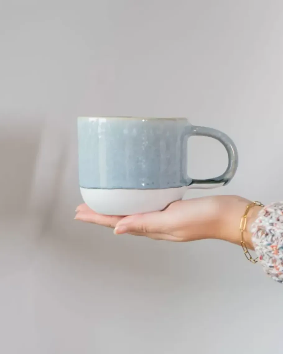 Motel a Miio Große Tassen>Coimbra Tasse Gros Graublau