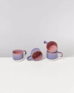 Motel a Miio Kleine Tassen>Coimbra Tasse Klein Lila Rosa