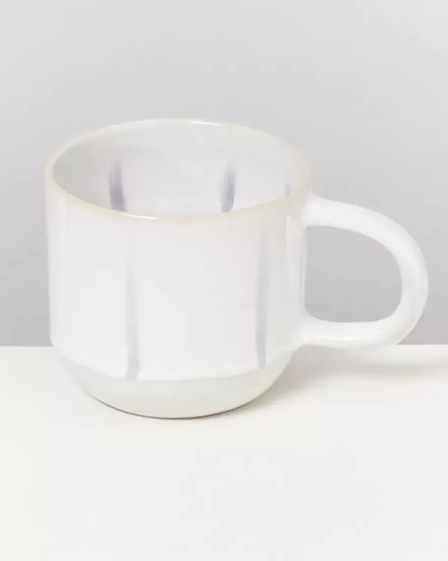 Motel a Miio Große Tassen>Coimbra Teetasse Gros Weis Blau