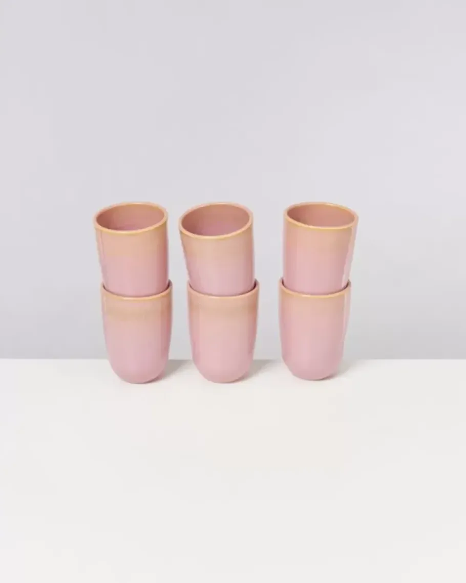 Motel a Miio Große Becher>Copa Alto Becher Gros Gelb Rose