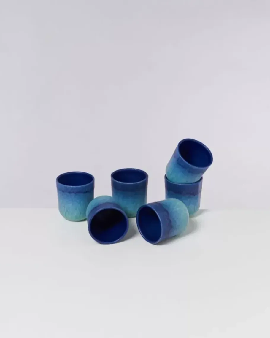 Motel a Miio Kleine Becher>Copa Alto Becher Klein Blau Turkis