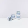 Motel a Miio 4 Teilige Sets>Copa Alto 4Er Set Becher Klein Blau Weis