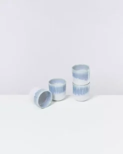 Motel a Miio 4 Teilige Sets>Copa Alto 4Er Set Becher Klein Blau Weis
