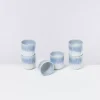 Motel a Miio Tassen & Becher>Copa Alto 6Er Set Becher Klein Blau Weis