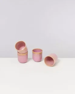 Motel a Miio Tassen & Becher>Copa Alto 4Er Set Becher Klein Gelb Rose
