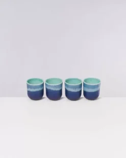 Motel a Miio 4 Teilige Sets>Copa Alto 4Er Set Becher Klein Turkis