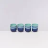 Motel a Miio Tassen & Becher>Copa Alto 4Er Set Becher Klein Turkis