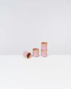 Motel a Miio 4 Teilige Sets>Copa Alto 4Er Set Espressobecher Gelb Rose