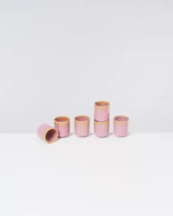 Motel a Miio Tassen & Becher>Copa Alto 6Er Set Espressobecher Gelb Rose