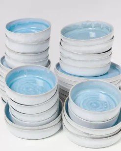 Motel a Miio Geschirr Sets>Cordoama Aqua - 40 Teiliges Set