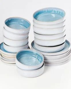 Motel a Miio 24 Teilige Sets>Cordoama Aqua - 24 Teiliges Set