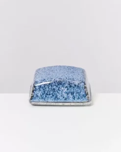 Motel a Miio Butterdosen>Cordoama Butterdose Blau Gesprenkelt