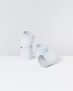 Motel a Miio 4 Teilige Sets>Cordoama 4Er Set Becher Gros Azur