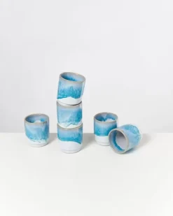 Motel a Miio Tassen & Becher Sets>Cordoama 6Er Set Becher Klein Aqua