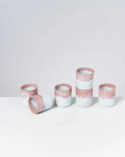 Motel a Miio 6 Teilige Sets>Cordoama 6Er Set Becher Klein Rose