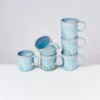 Motel a Miio Tassen & Becher Sets>Cordoama 6Er Set Tasse Gros Aqua