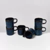 Motel a Miio Tassen & Becher>Cordoama 6Er Set Tasse Gros Dunkelblau