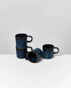 Motel a Miio Tassen & Becher>Cordoama 4Er Set Tasse Gros Dunkelblau