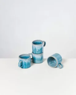 Motel a Miio Tassen & Becher Sets>Cordoama 4Er Set Tasse Klein Aqua