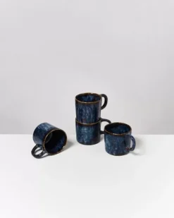 Motel a Miio 4 Teilige Sets>Cordoama 4Er Set Tasse Klein Dunkelblau