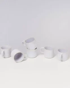 Motel a Miio 6 Teilige Sets>Cordoama 6Er Set Tasse Klein Weis