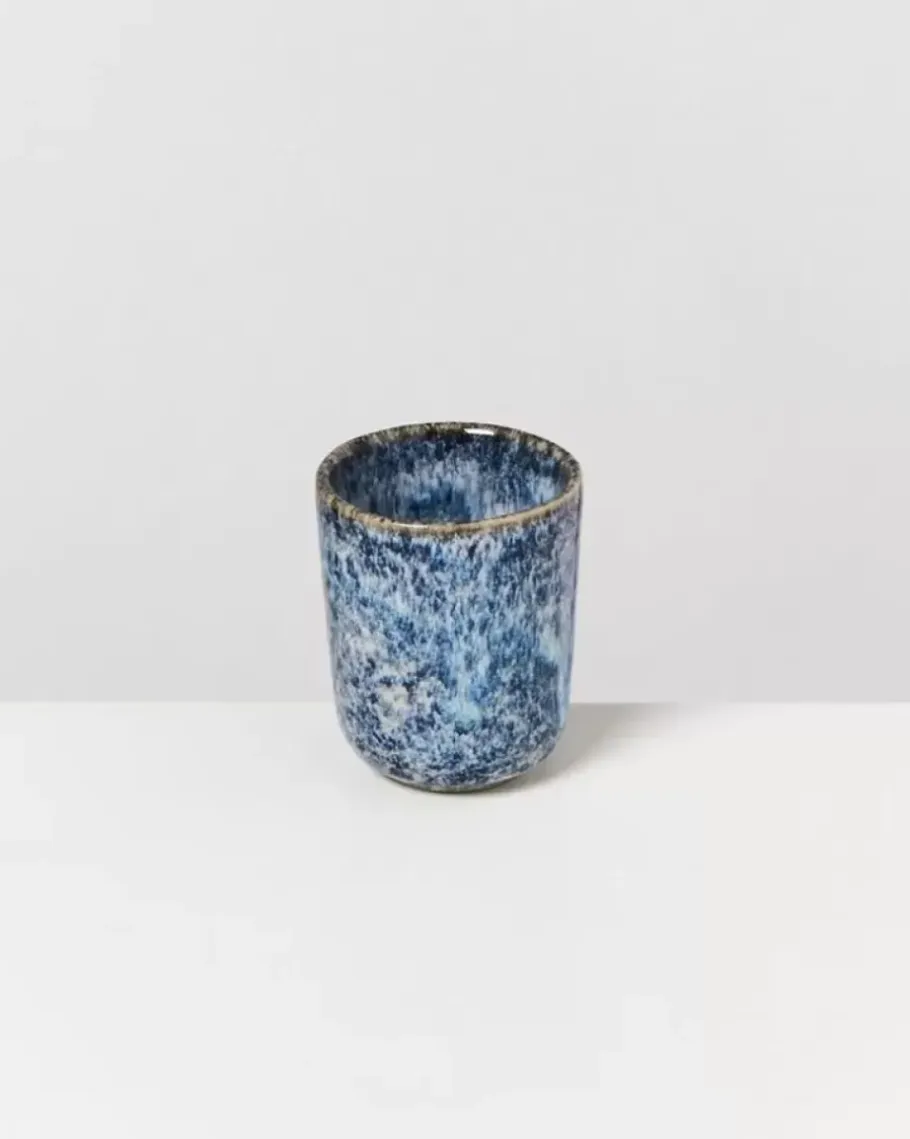 Motel a Miio Tassen & Becher>Cordoama Espressobecher Blau Gesprenkelt