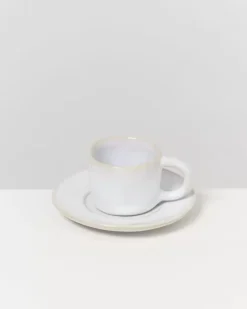 Motel a Miio Untertassen>Cordoama Espresso-Untertasse Weis
