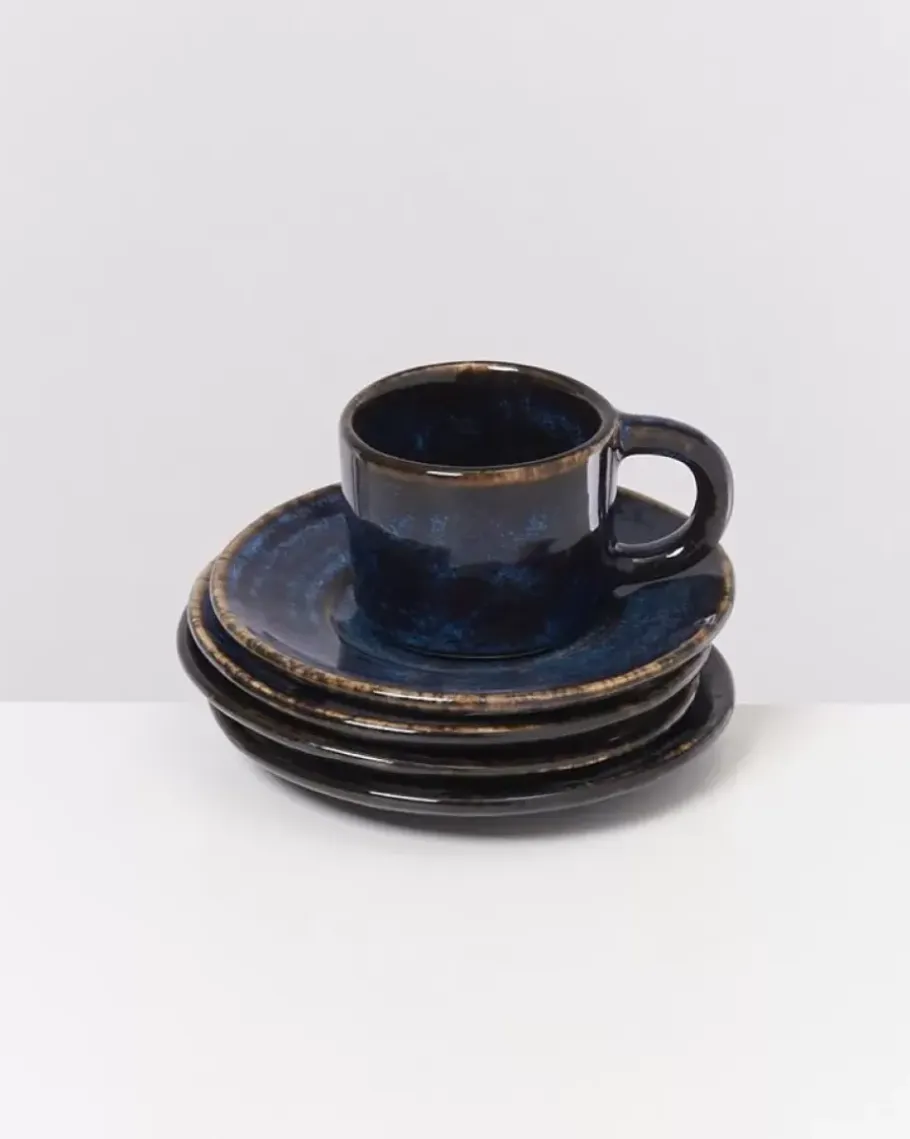 Motel a Miio Espressotassen>Cordoama Espresso-Untertasse Dunkelblau