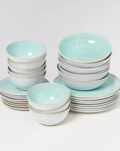 Motel a Miio Geschirr Sets>Cordoama Klassik Mint - 32 Teiliges Set