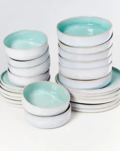 Motel a Miio Geschirr Sets>Cordoama Mint - 24 Teiliges Set