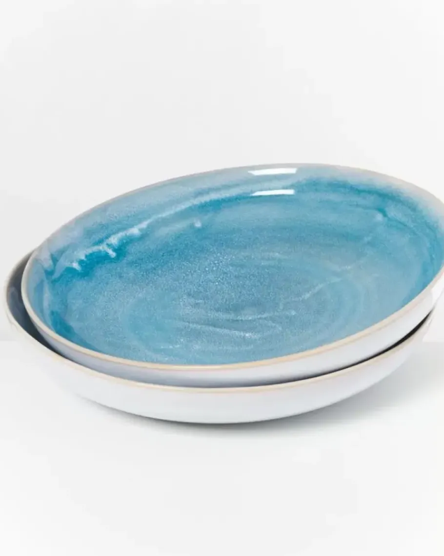 Motel a Miio Servierschalen>Cordoama Servierschale Gros Flach Aqua