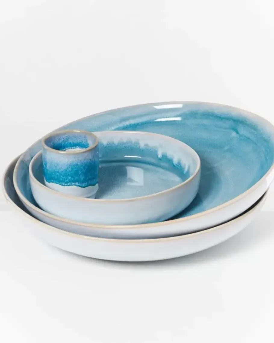 Motel a Miio Servierschalen>Cordoama Servierschale Gros Flach Aqua