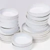 Motel a Miio 24 Teilige Sets>Cordoama Weis - 24 Teiliges Set