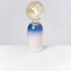 Motel a Miio Lampen>Farol Lampe Blau Rosa Gesprenkelt