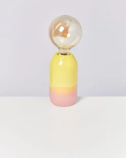 Motel a Miio Lampen>Farol Lampe Gelb Rose