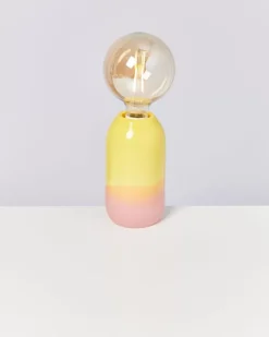 Motel a Miio Lampen>Farol Lampe Gelb Rose