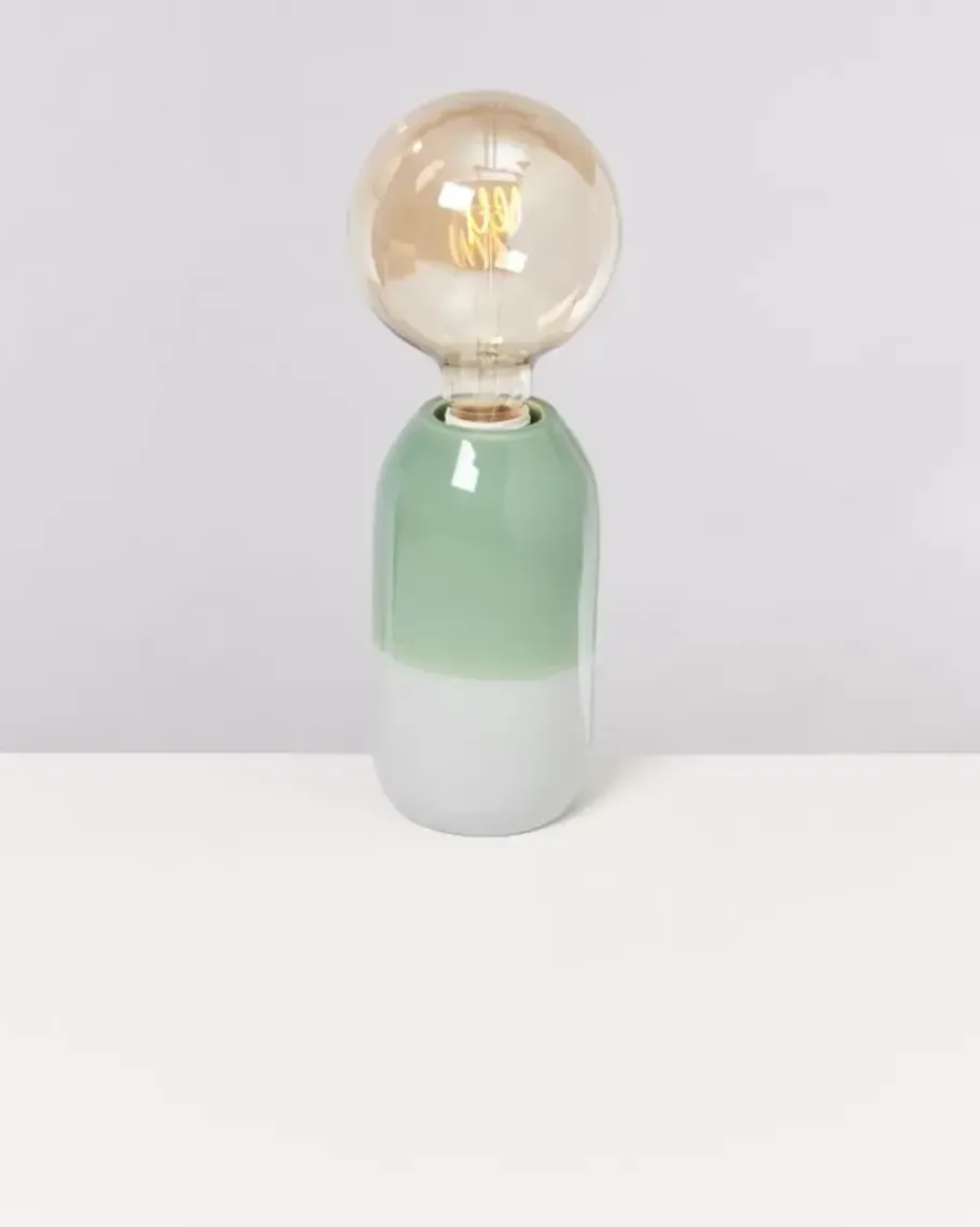 Motel a Miio Lampen>Farol Lampe Hellblau Salbei