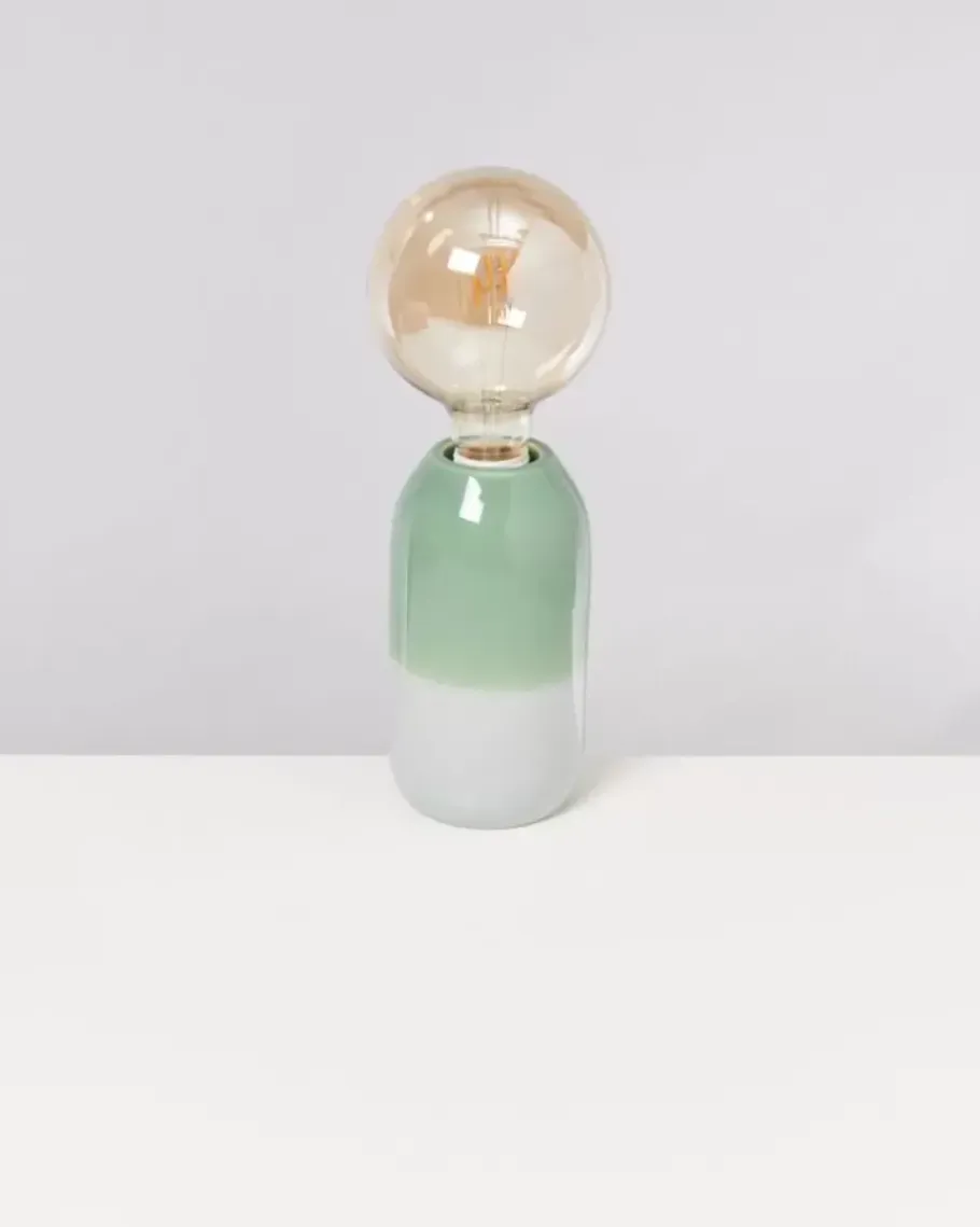 Motel a Miio Lampen>Farol Lampe Hellblau Salbei