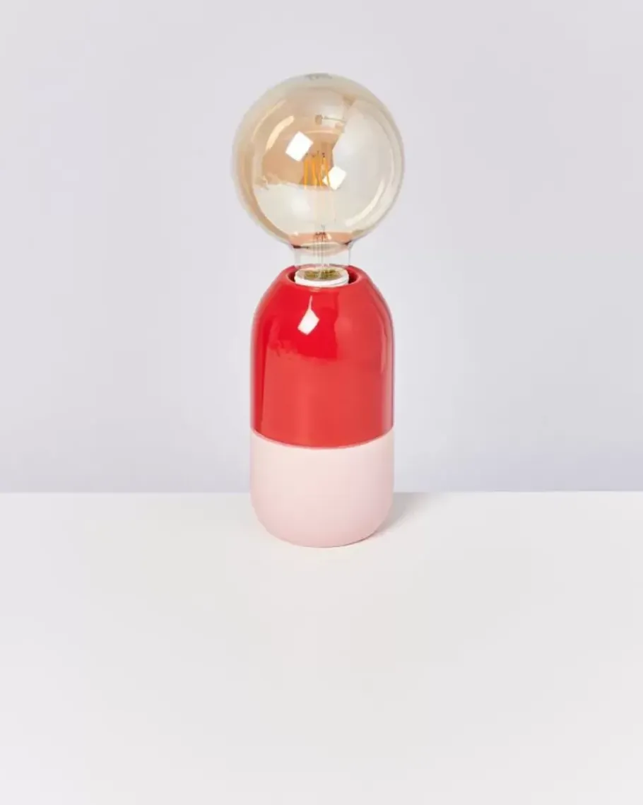 Motel a Miio Lampen>Farol Lampe Rot Rose
