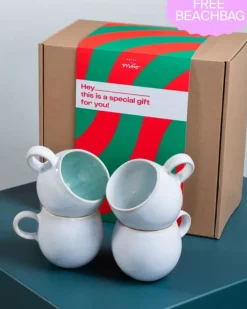 Motel a Miio Große Tassen>Geschenkbox - 4 X Areia Tasse Gros
