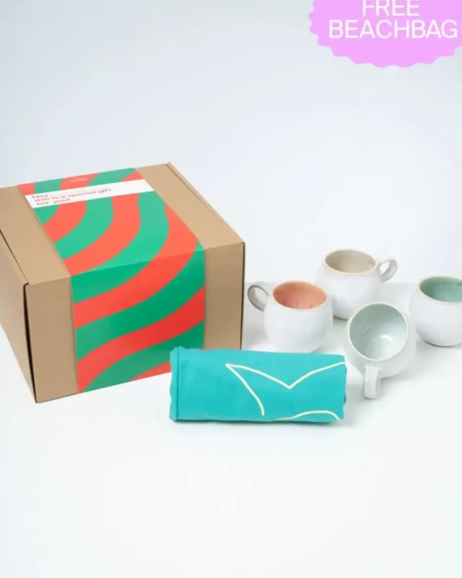 Motel a Miio Kleine Tassen>Geschenkbox - 4 X Areia Tasse Klein